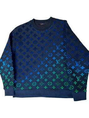 LOUIS VUITTON MONOGRAM GRADIENT SWEATSHIRT